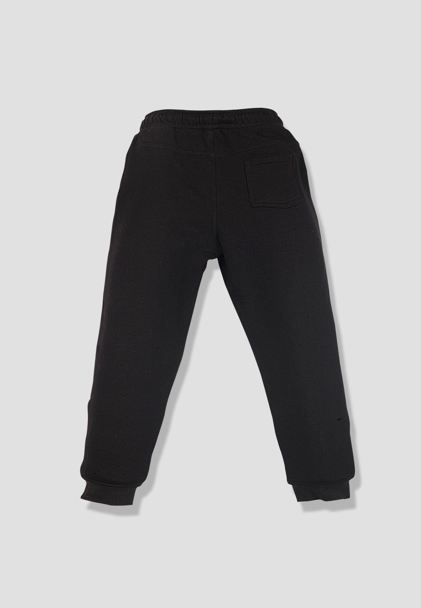 Tresnova Cotton Knit Full Sleeves Antimicrobial Finish Graffiti Printed Jogger Track Pant -Black