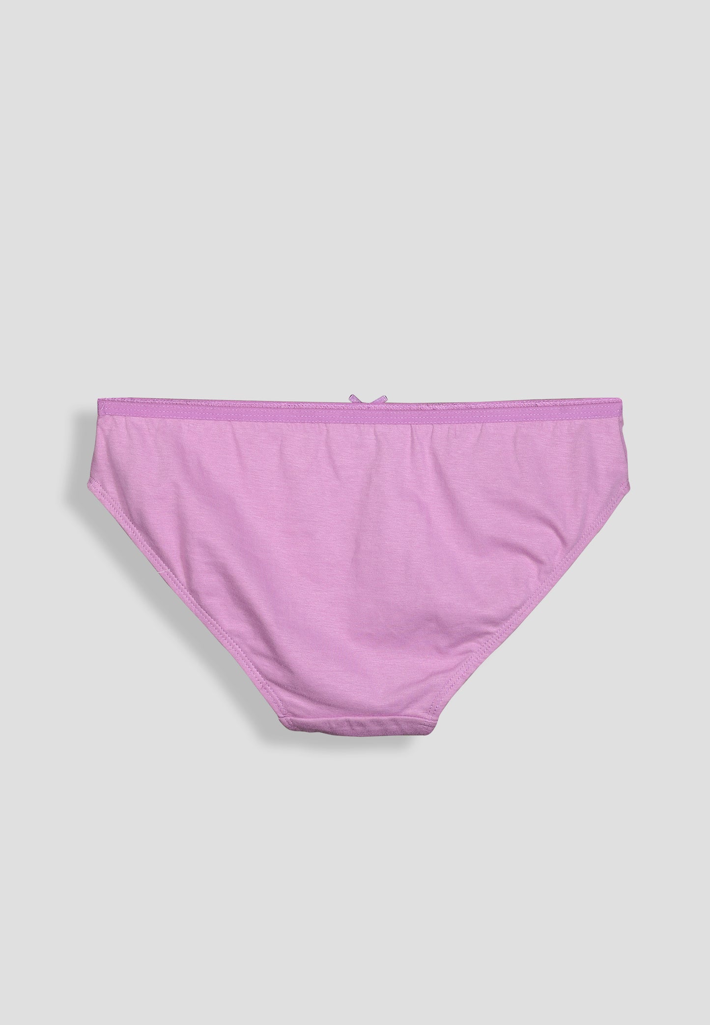 Girls’ Soft Solid Cotton Lycra Briefs/Panties | Kids Underwear with Anti-Microbial Finish & Smart Waistband Technology - Pack of 5