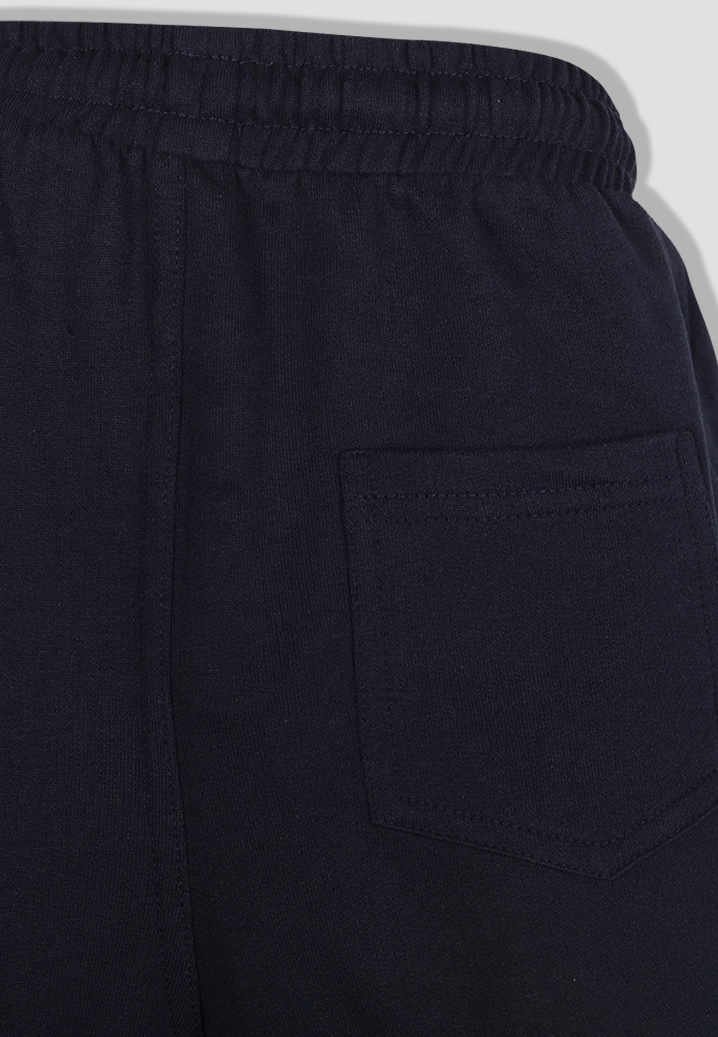 Tresnova Cotton Knit Full Sleeves Antimicrobial Finish Athletic Printed Jogger Track Pant -Navyblue