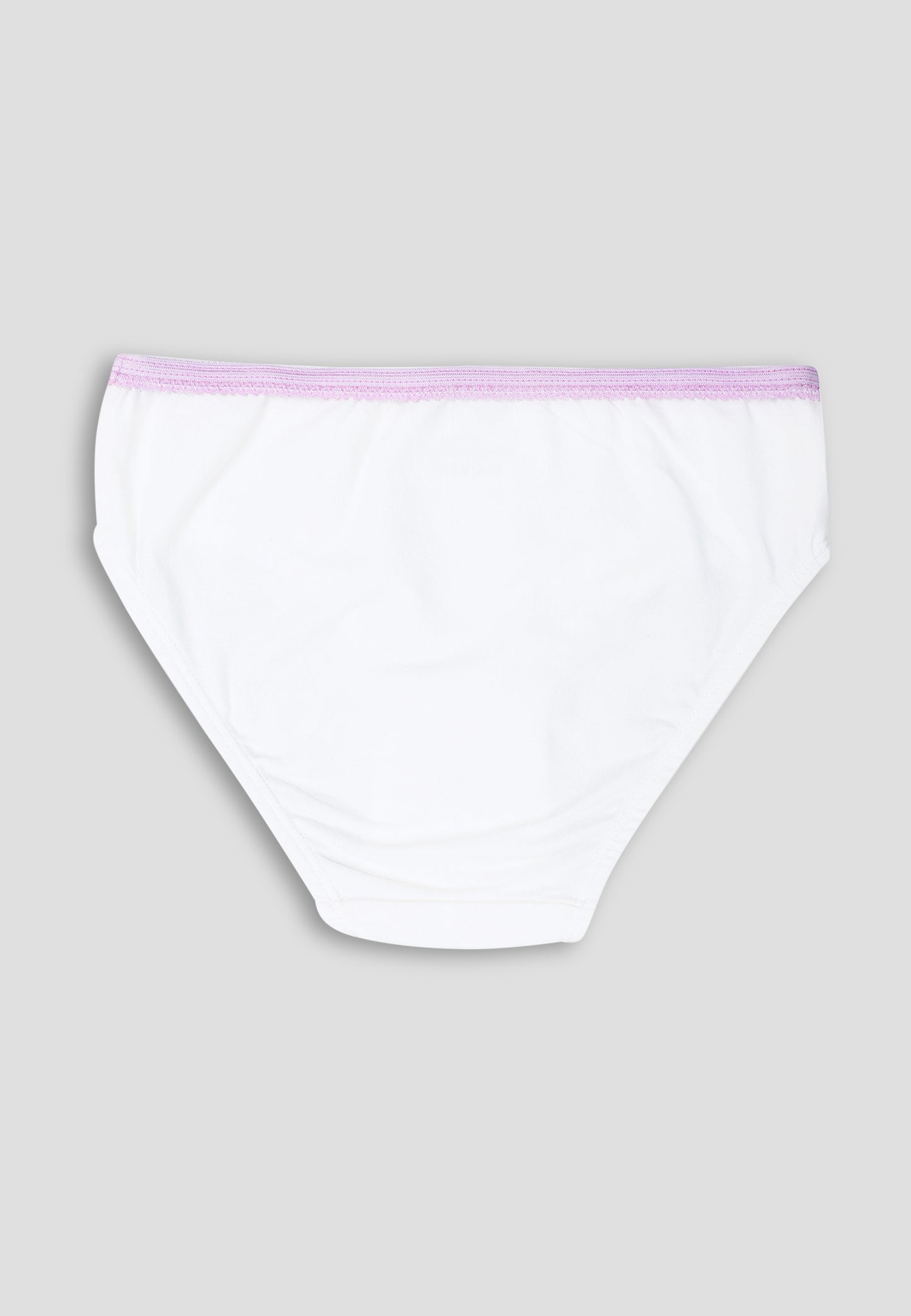 TRESNOVA Cotton Lycra Anti-microbial Finish & Smart Waistband Technology Floral Printed Soft Panties Pack of 3 -Pink Purple & Offwhite