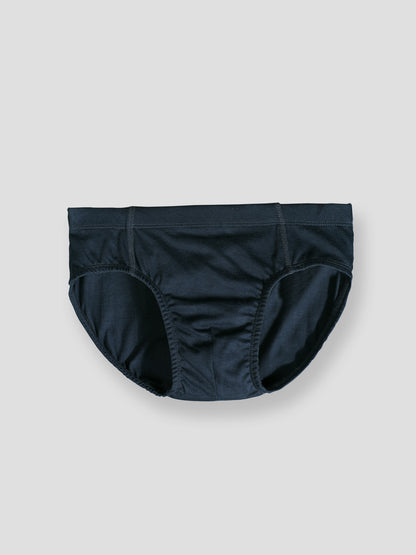 Boys’ Soft Solid Cotton Briefs | Kids Underwear with Anti-Microbial Finish & Smart Waistband Technology - Pack of 5
