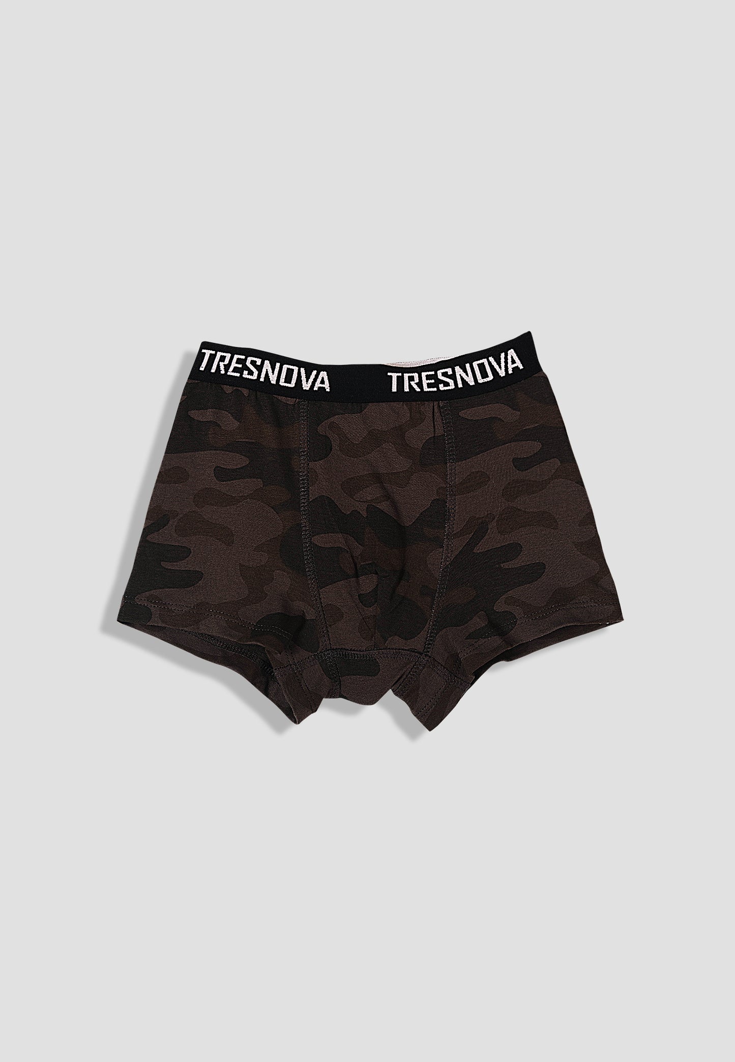 TRESNOVA Cotton Anti-microbial Finish & Smart Waistband Technology Newyork Printed Soft Boxer Briefs Pack of 3 -Yellow camoflague & Tealblue