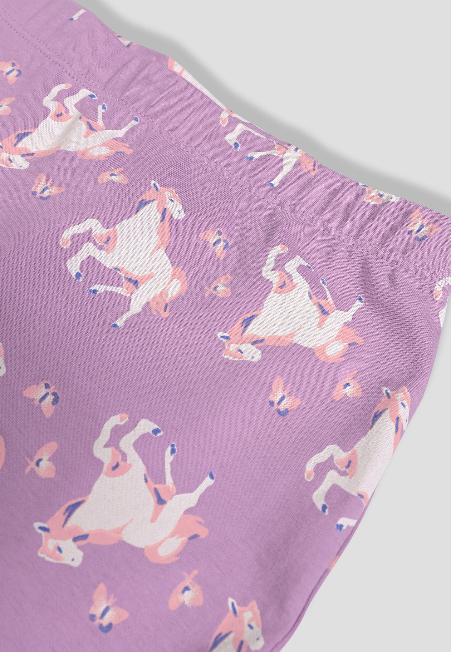 Girls Unicorn Cycling Shorts - | Soft, Anti-Microbial & & Smart Waistband Technology - Cotton Lycra | Girls' Inner Shorts, Athletic & Biker Shorts for Kids - Pack of 3