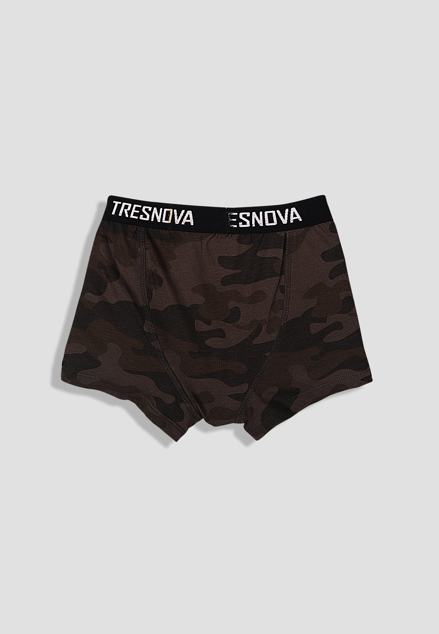 TRESNOVA Cotton Anti-microbial Finish & Smart Waistband Technology Newyork Printed Soft Boxer Briefs Pack of 3 -Yellow camoflague & Tealblue