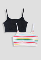 Soft Cotton Bra for Girls ( Pack of 3) |  Anti-Bacterial Chemical Free Teenage Bra | Ages 8-16Y