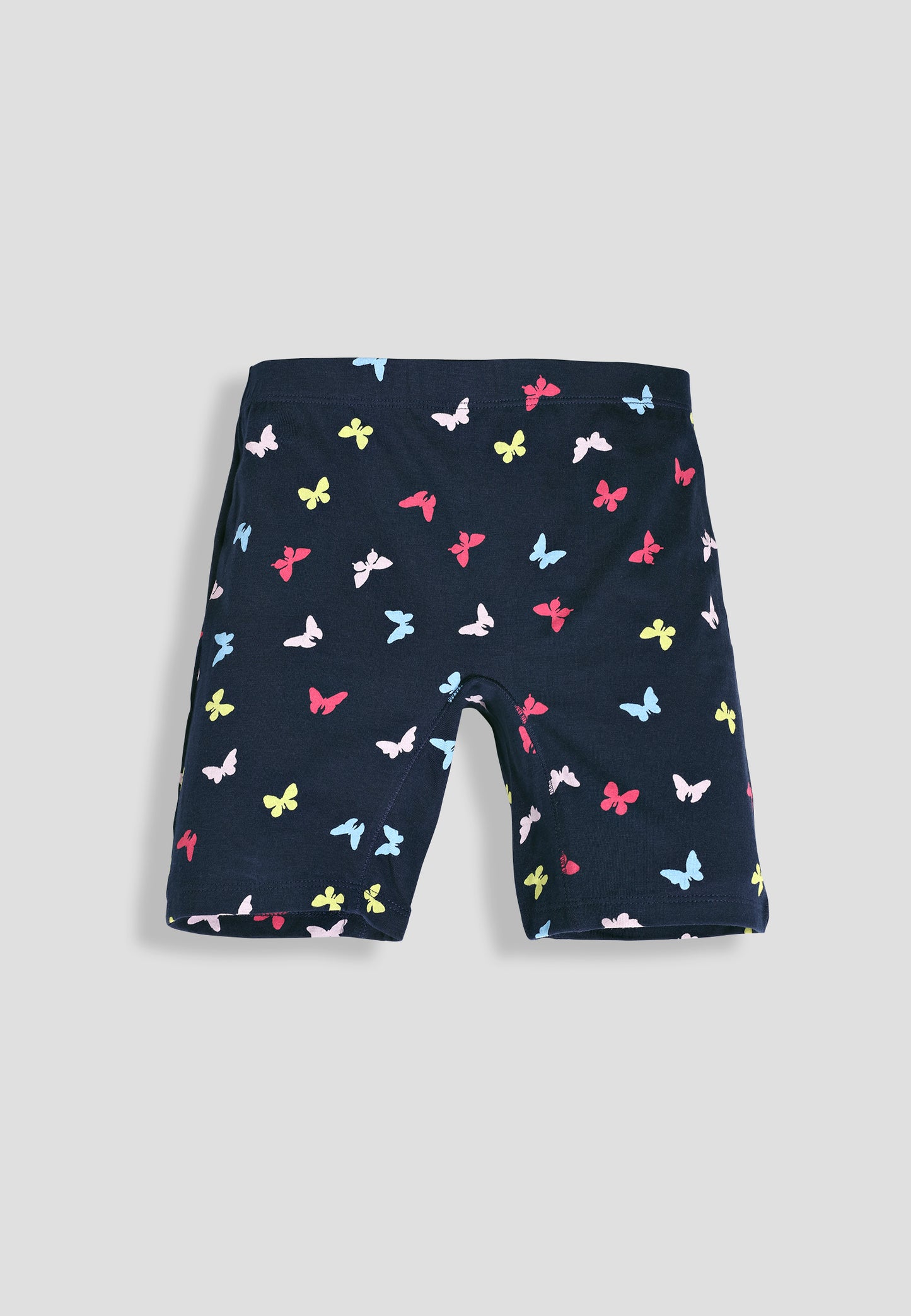 Girls Butterfly Cycling Shorts - | Soft, Anti-Microbial & & Smart Waistband Technology - Cotton Lycra | Girls' Inner Shorts, Athletic & Biker Shorts for Kids - Pack of 3