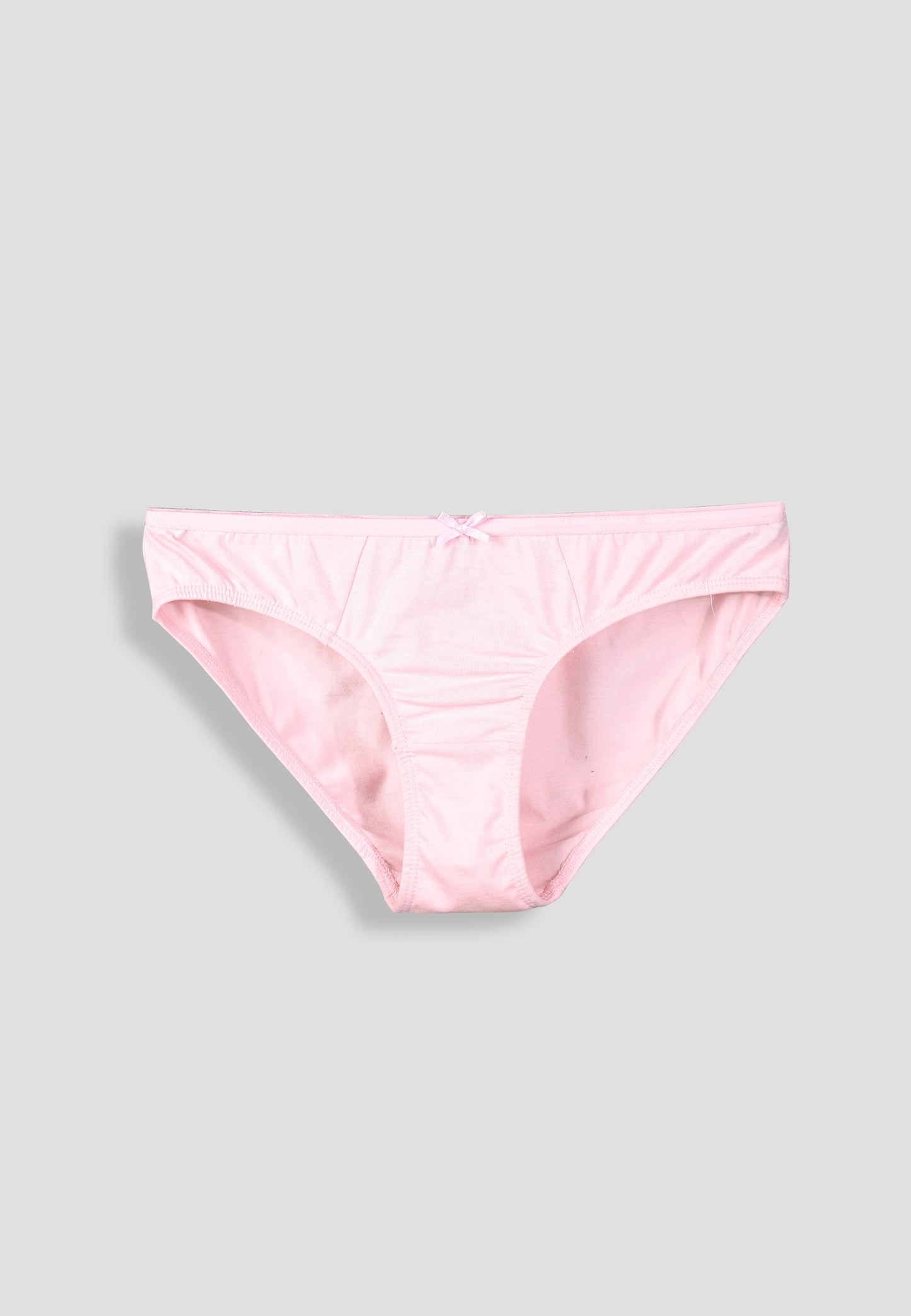 Girls’ Soft Solid Cotton Lycra Briefs/Panties | Kids Underwear with Anti-Microbial Finish & Smart Waistband Technology - Pack of 5