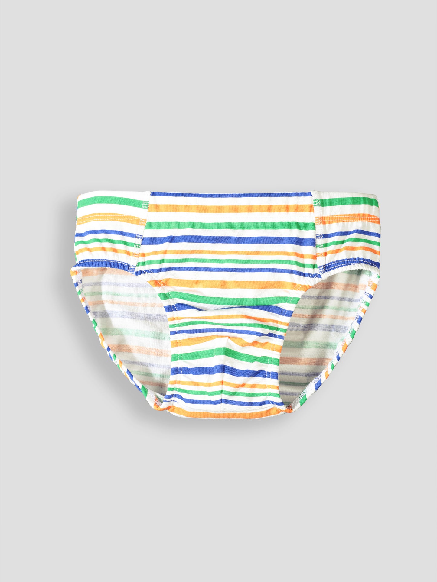 Boys’ Soft Dinosaur Print Cotton Briefs | Kids Underwear with Anti-Microbial Finish & Smart Waistband Technology - Pack of 3