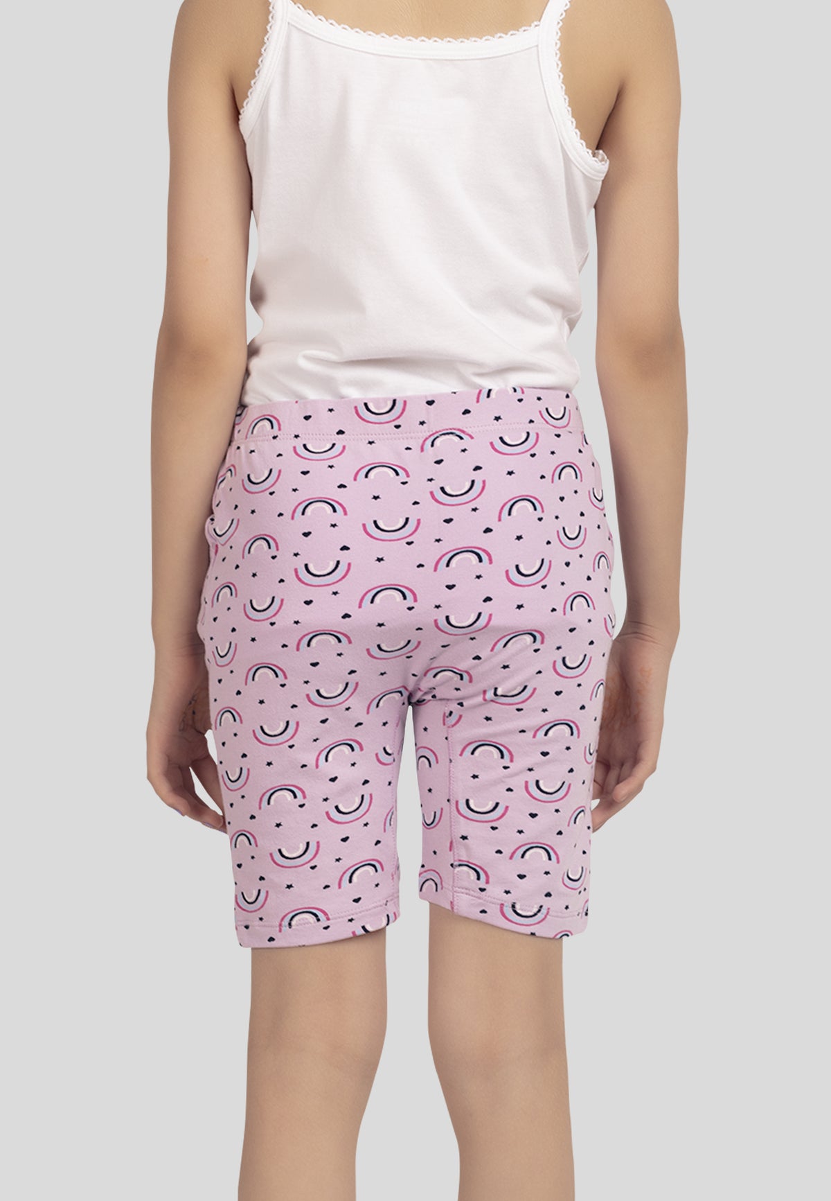 Soft Cotton Cycling Shorts for Girls ( Pack of 3) |  Anti-Bacterial Chemical Free Kids Innershorts | Ages 2-16Y