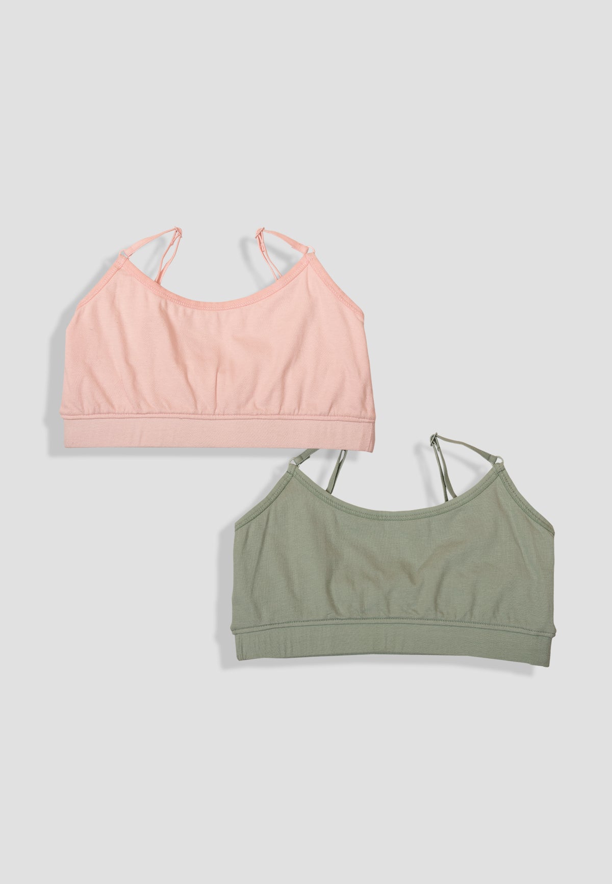 Soft Cotton Bra for Girls ( Pack of 3) |  Anti-Bacterial Chemical Free Teenage Bra | Ages 8-16Y