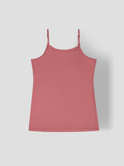 Girls Solid Camisoles/Vest Tops –Soft Cotton Lycra Kids' Undershirts with Anti-Microbial Finish & advanced ergonomic armhole technology ( Pack of 3)