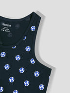 Soft Cotton Vests for Boys ( Pack of 3) |  Anti-Bacterial Chemical Free Kids Underwear | Ages 2-8Y