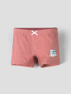 Soft Cotton Boxer Panties for Girls ( Pack of 3) |  Anti-Bacterial Chemical Free Kids Underwear | Ages 2-16Y