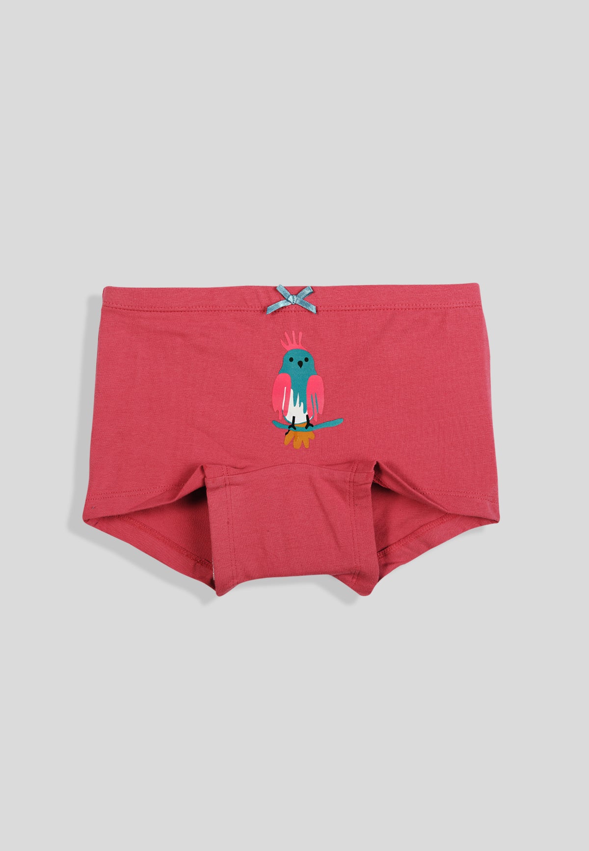 Soft Cotton Boxer Panties for Girls ( Pack of 3) |  Anti-Bacterial Chemical Free Kids Underwear | Ages 2-16Y