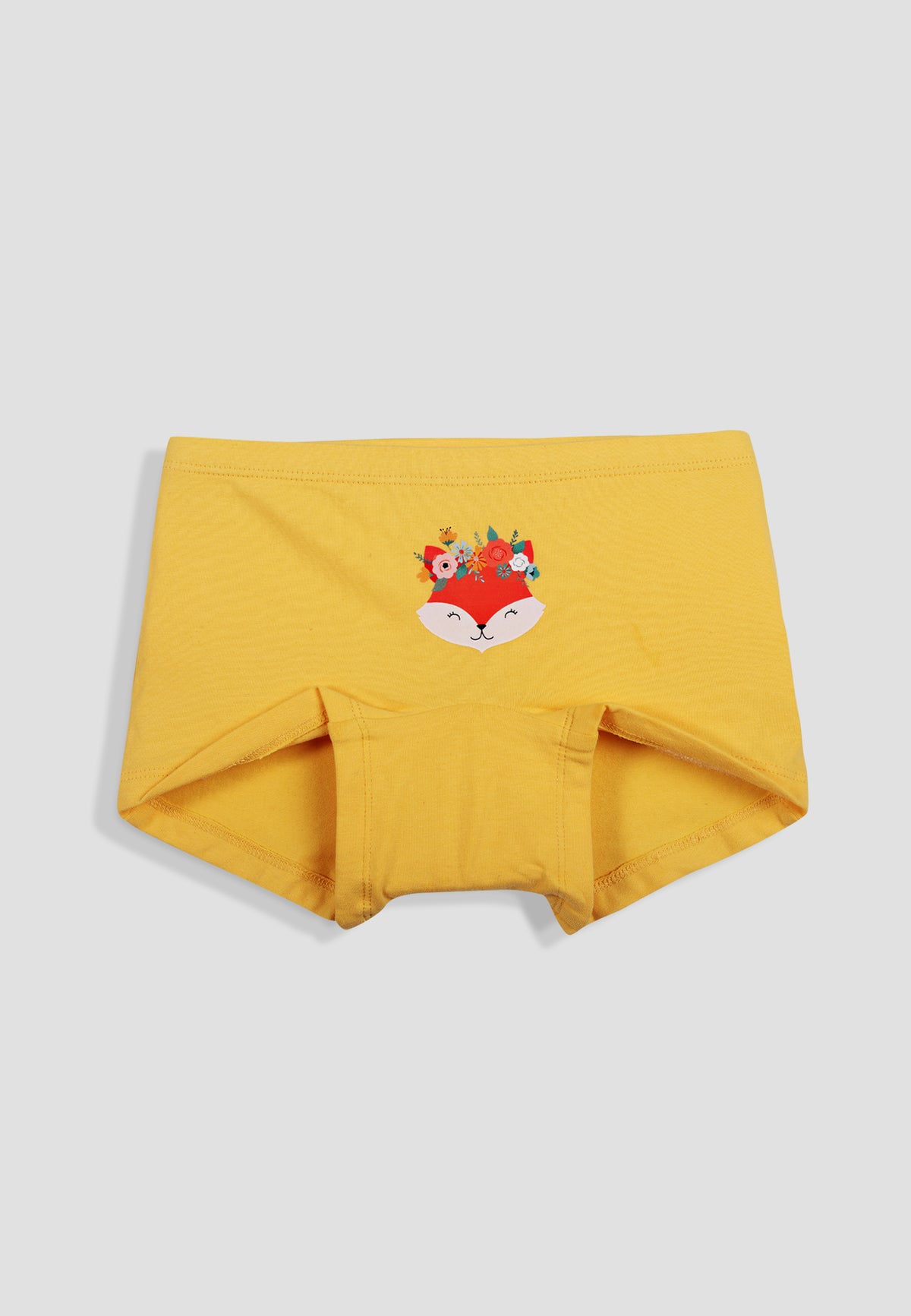 Soft Cotton Boxer Panties for Girls ( Pack of 3) |  Anti-Bacterial Chemical Free Kids Underwear | Ages 2-16Y