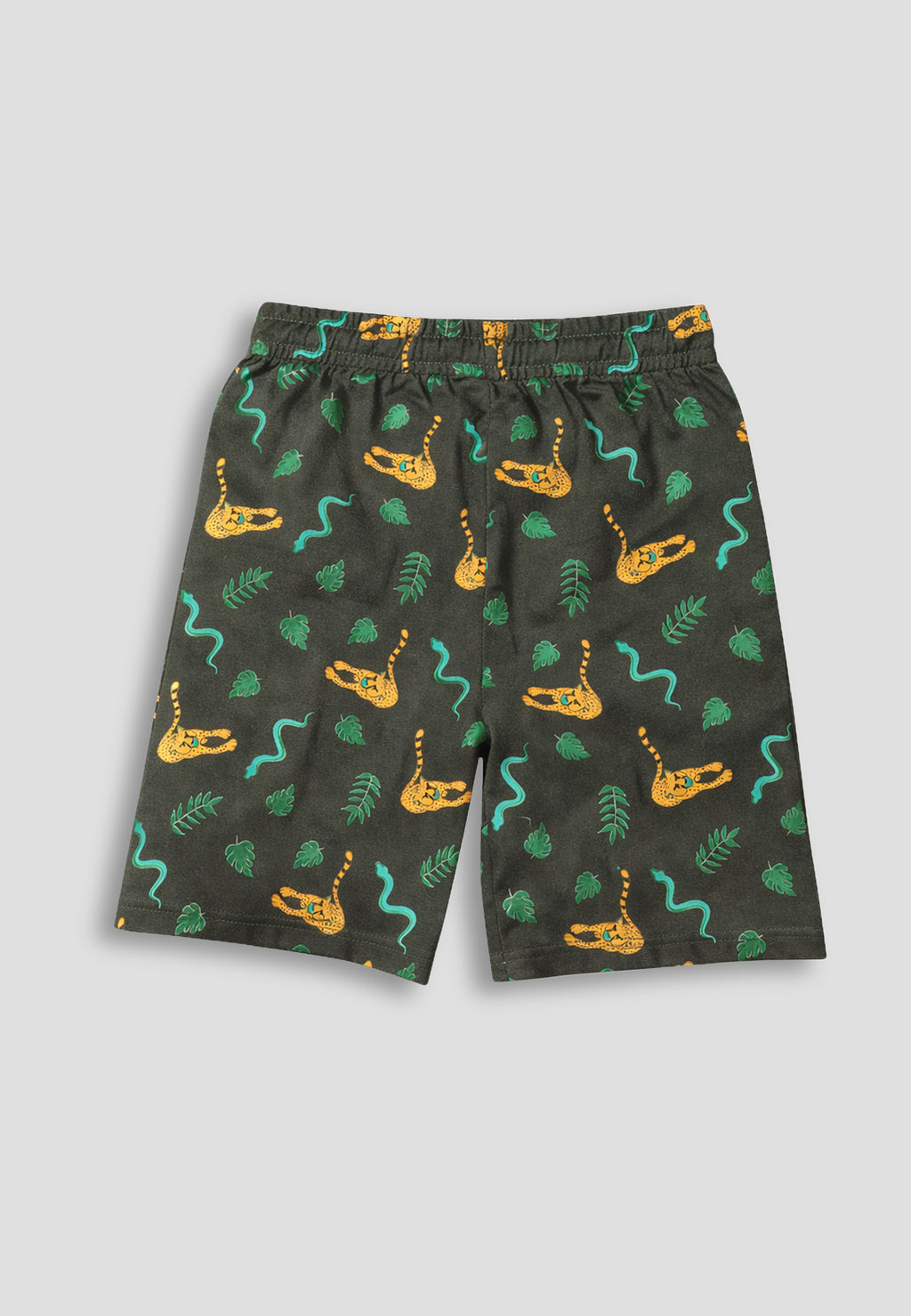 Soft Cotton Shorts for Boys ( Pack of 2) |  Anti-Bacterial Chemical Free Nightwear | Ages 2-16Y
