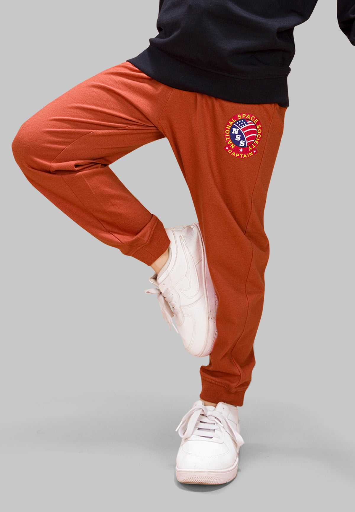 Soft Cotton Joggers for Boys ( Pack of 2) |  Anti-Bacterial Chemical Free Outerwear | Ages 2-16Y