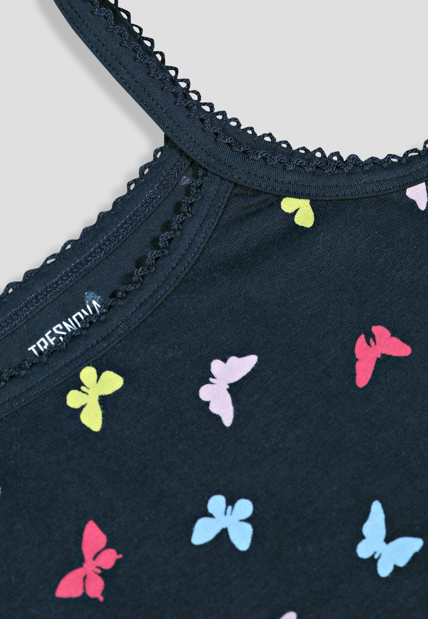 Girls Unicorn Print Camisoles/Vest Tops –Soft Cotton Lycra Kids' Undershirts with Anti-Microbial Finish & advanced ergonomic armhole technology - Pack of 3