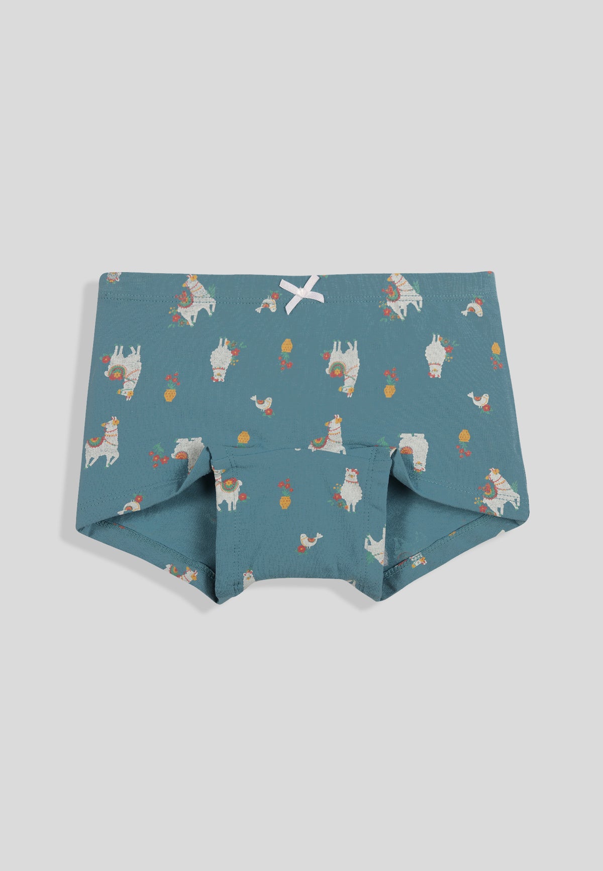 Soft Cotton Boxer Panties for Girls ( Pack of 3) |  Anti-Bacterial Chemical Free Kids Underwear | Ages 2-16Y