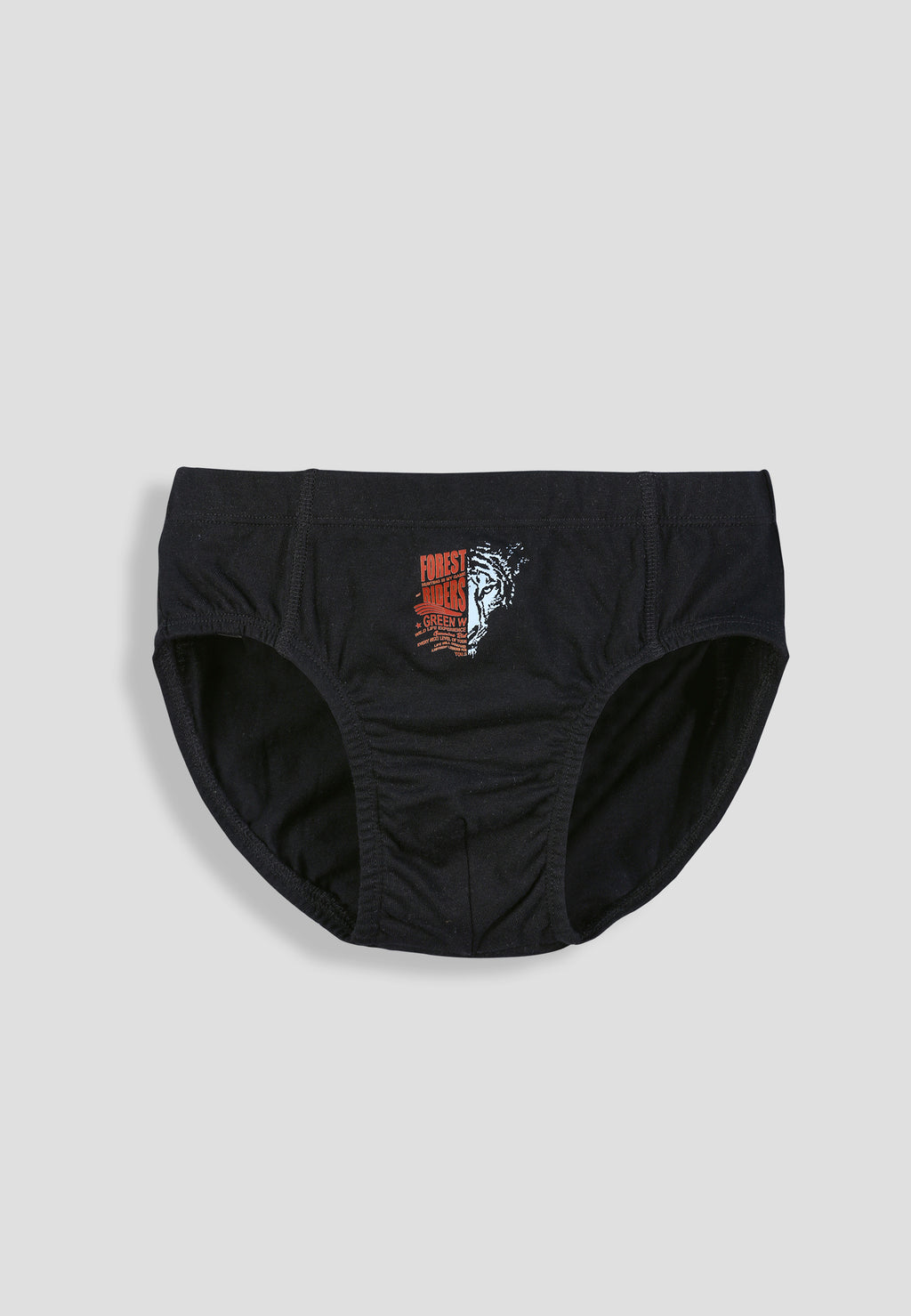 Soft Cotton Briefs for Boys ( Pack of 3) |  Anti-Bacterial Chemical Free Kids Underwear | Ages 2-16Y