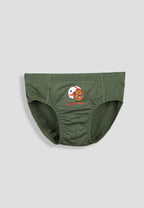 Soft Cotton Briefs for Boys ( Pack of 3) |  Anti-Bacterial Chemical Free Kids Underwear | Ages 2-16Y