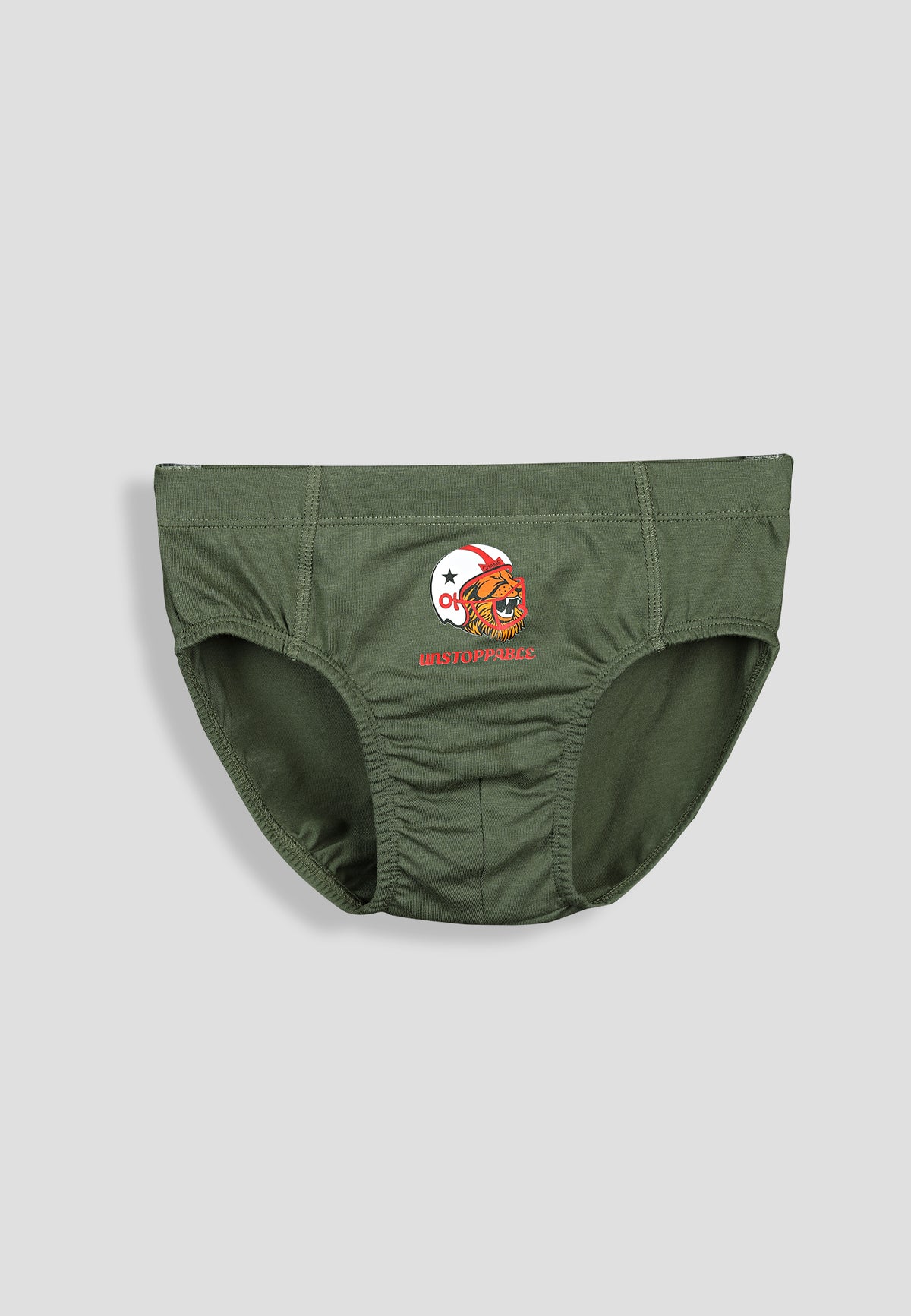 Soft Cotton Briefs for Boys ( Pack of 3) |  Anti-Bacterial Chemical Free Kids Underwear | Ages 2-16Y