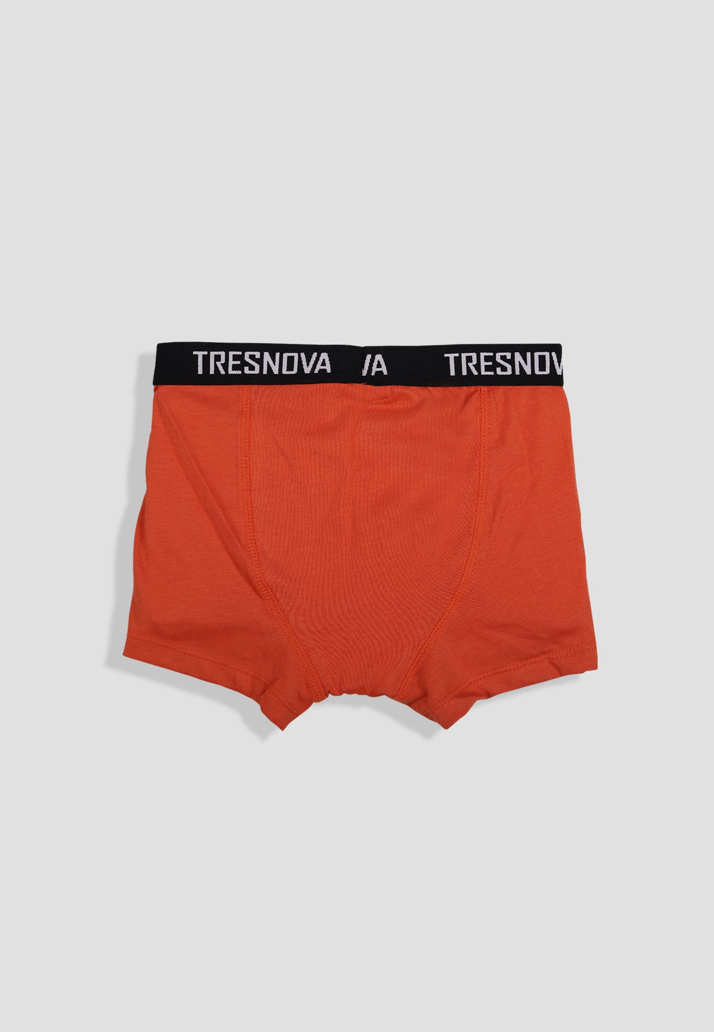 TRESNOVA Cotton Anti-microbial Finish & Smart Waistband Technology Striper Printed Soft Boxer Briefs Pack of 3 - Orange Yellow & Black