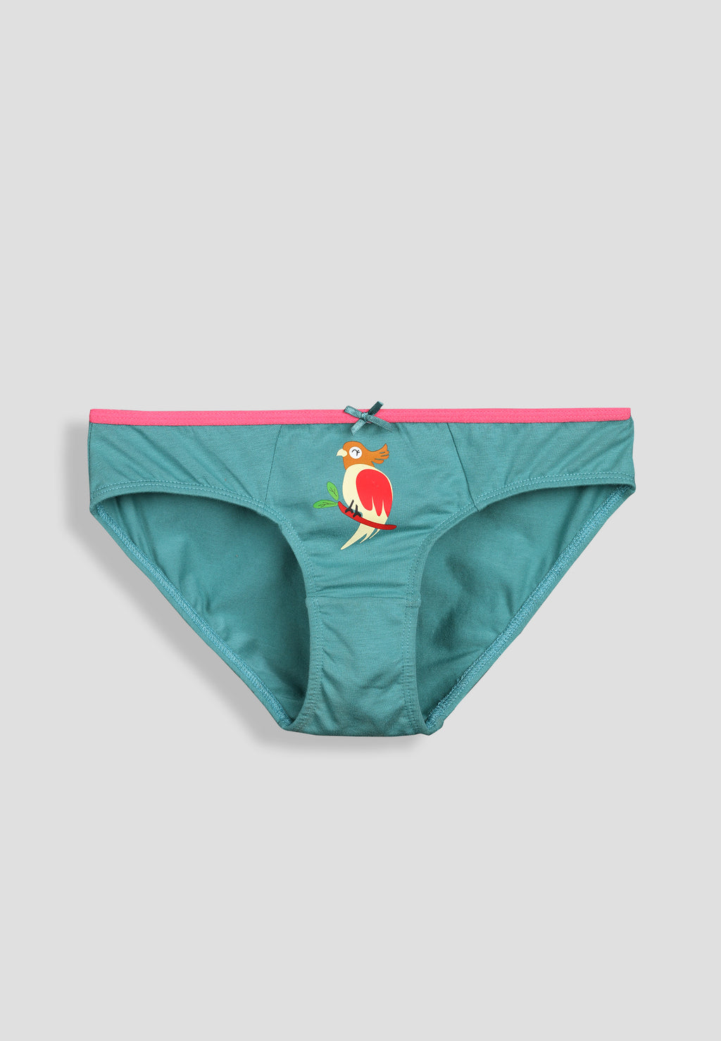 Soft Cotton Panties for Girls ( Pack of 3) |  Anti-Bacterial Chemical Free Kids Underwear | Ages 2-16Y