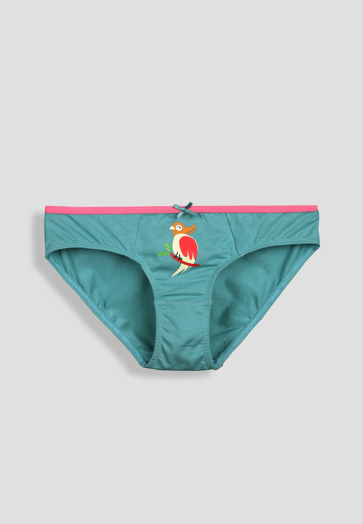 Soft Cotton Panties for Girls ( Pack of 3) |  Anti-Bacterial Chemical Free Kids Underwear | Ages 2-16Y