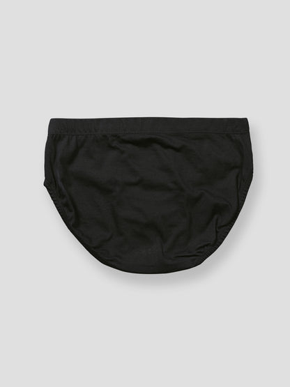 Boys’ Soft Solid Cotton Briefs | Kids Underwear with Anti-Microbial Finish & Smart Waistband Technology - Pack of 5