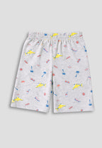 Soft Cotton Shorts for Boys ( Pack of 2) |  Anti-Bacterial Chemical Free Nightwear | Ages 2-16Y
