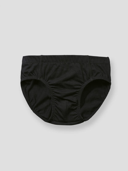 Boys’ Soft Solid Cotton Briefs | Kids Underwear with Anti-Microbial Finish & Smart Waistband Technology - Pack of 5