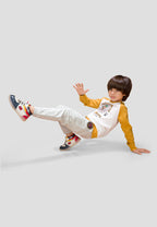 Soft Cotton Joggers for Boys ( Pack of 2) |  Anti-Bacterial Chemical Free Outerwear | Ages 2-16Y