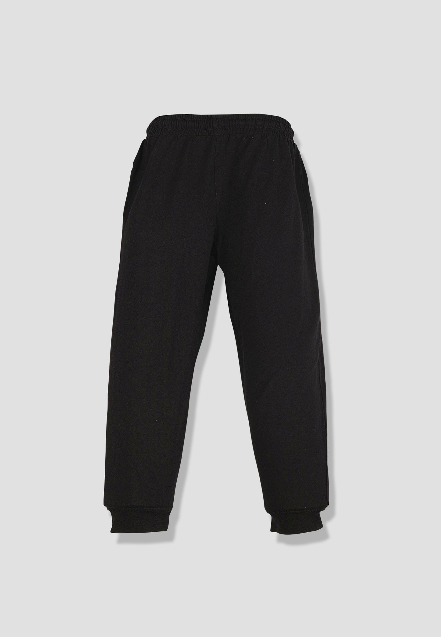 Tresnova Cotton Knit Full Sleeves Antimicrobial Finish Game Printed Jogger Track Pants ( Pack of 2)-Tealblue, Black