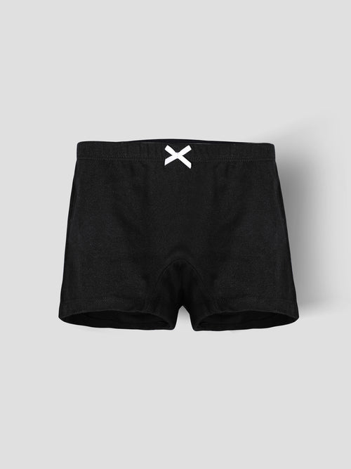 Soft Cotton Boxer Panties for Girls ( Pack of 3) |  Anti-Bacterial Chemical Free Kids Underwear | Ages 2-16Y