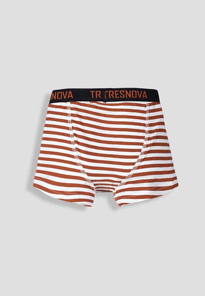 Boys’ Soft Football Print Cotton Boxer Briefs | Kids Underwear with Anti-Microbial Finish & Smart Waistband Technology - Pack of 3