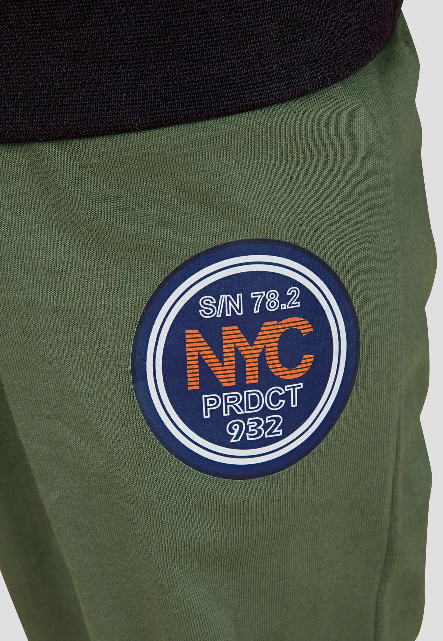 Tresnova Cotton Knit Full Sleeves Antimicrobial Finish Space Printed Jogger Track Pants ( Pack of 2)- Navy Blue, Olive Green