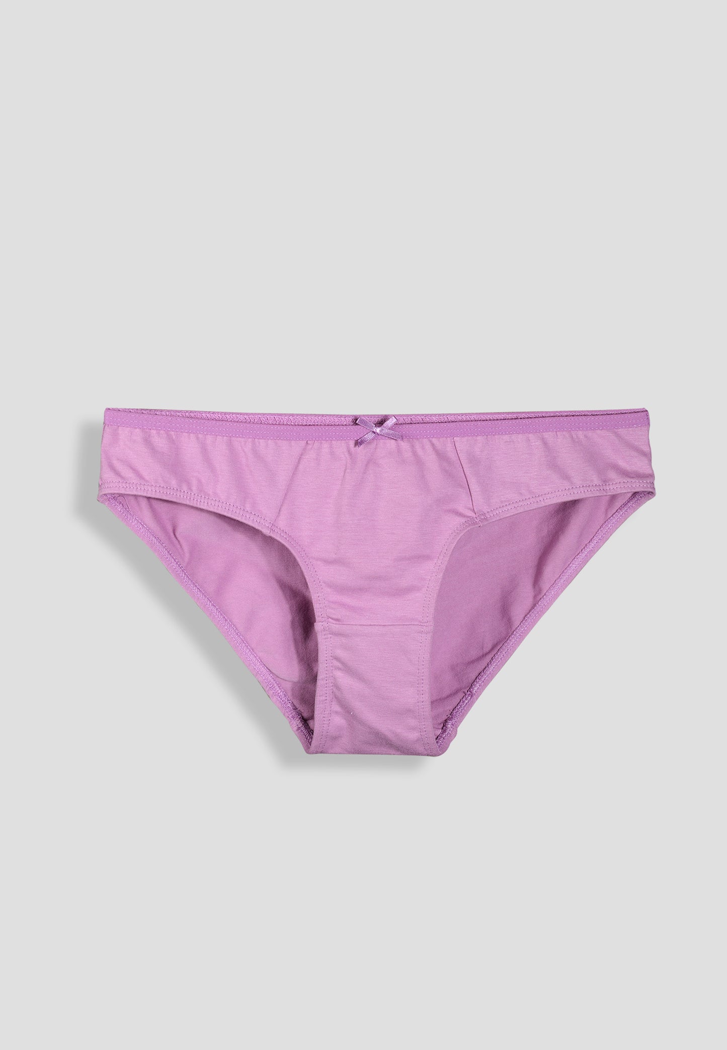 Girls’ Soft Solid Cotton Lycra Briefs/Panties | Kids Underwear with Anti-Microbial Finish & Smart Waistband Technology - Pack of 5
