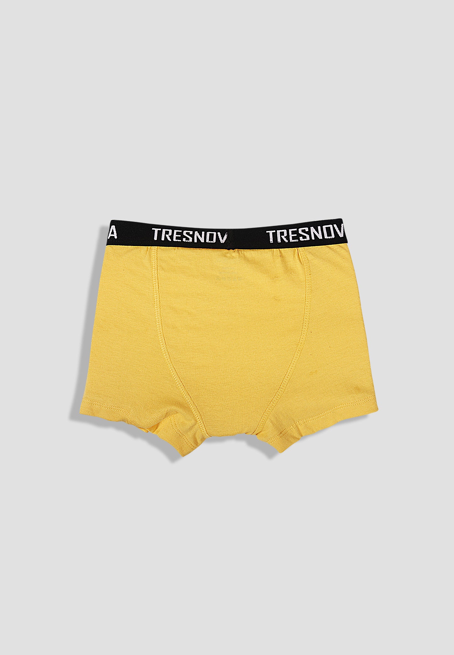 TRESNOVA Cotton Anti-microbial Finish & Smart Waistband Technology Newyork Printed Soft Boxer Briefs Pack of 3 -Yellow camoflague & Tealblue