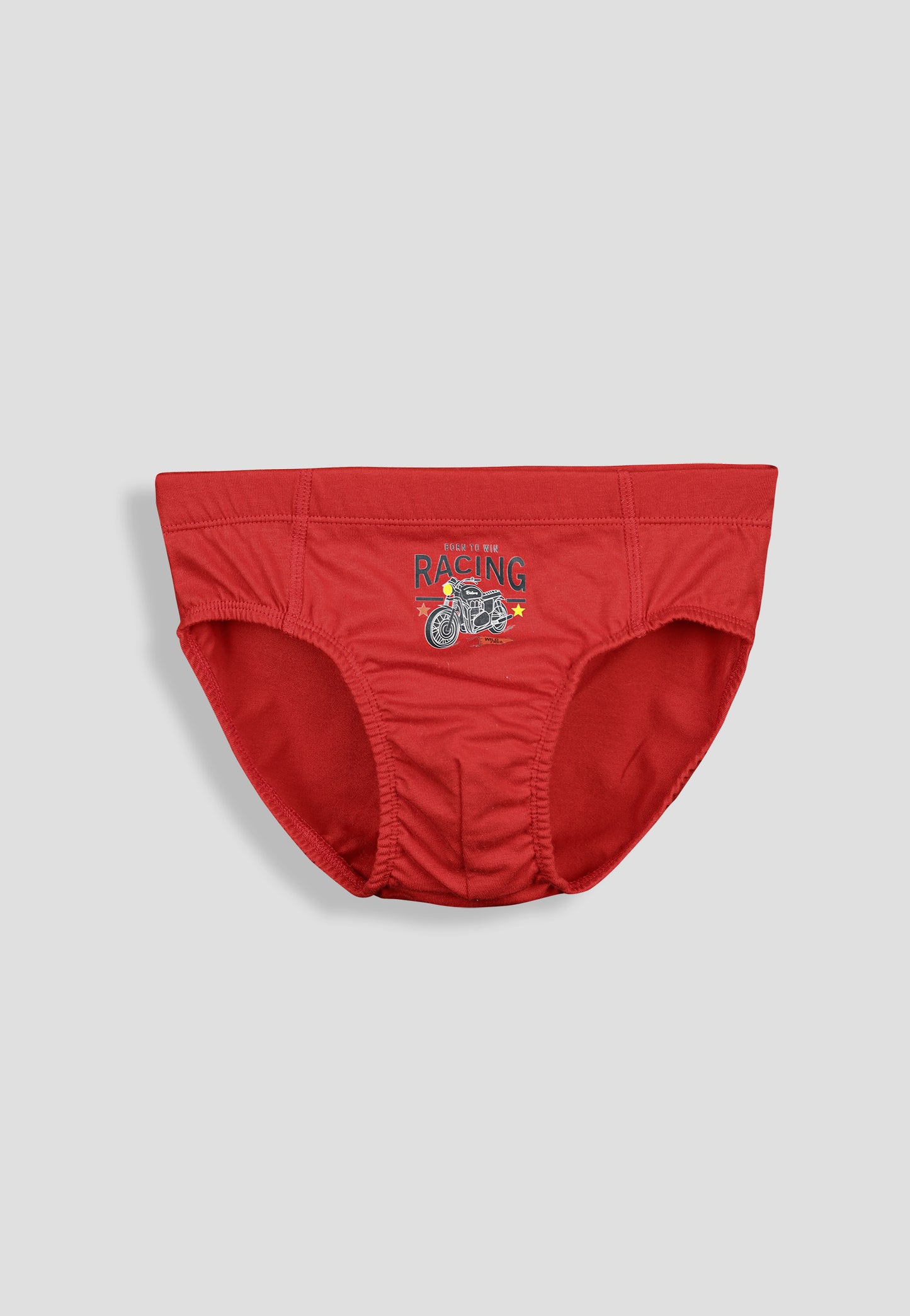 Boys’ Soft Tiger Print Cotton Briefs | Kids Underwear with Anti-Microbial Finish & Smart Waistband Technology - Pack of 3