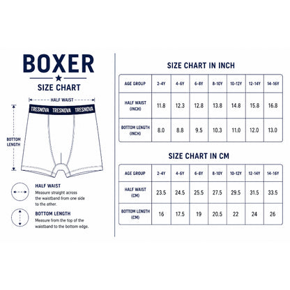 Super Soft Bamboo Boxer Pack of 3