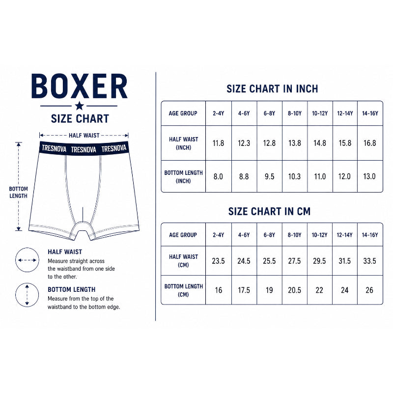 Super Soft Bamboo Boxer Pack of 3