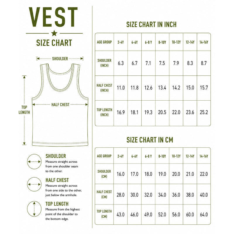 Super Soft Bamboo Vest Pack of 3