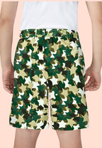 Soft Cotton Shorts for Boys ( Pack of 2) |  Anti-Bacterial Chemical Free Nightwear | Ages 2-16Y