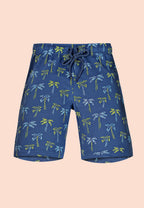 Soft Cotton Shorts for Boys ( Pack of 2) |  Anti-Bacterial Chemical Free Nightwear | Ages 2-16Y