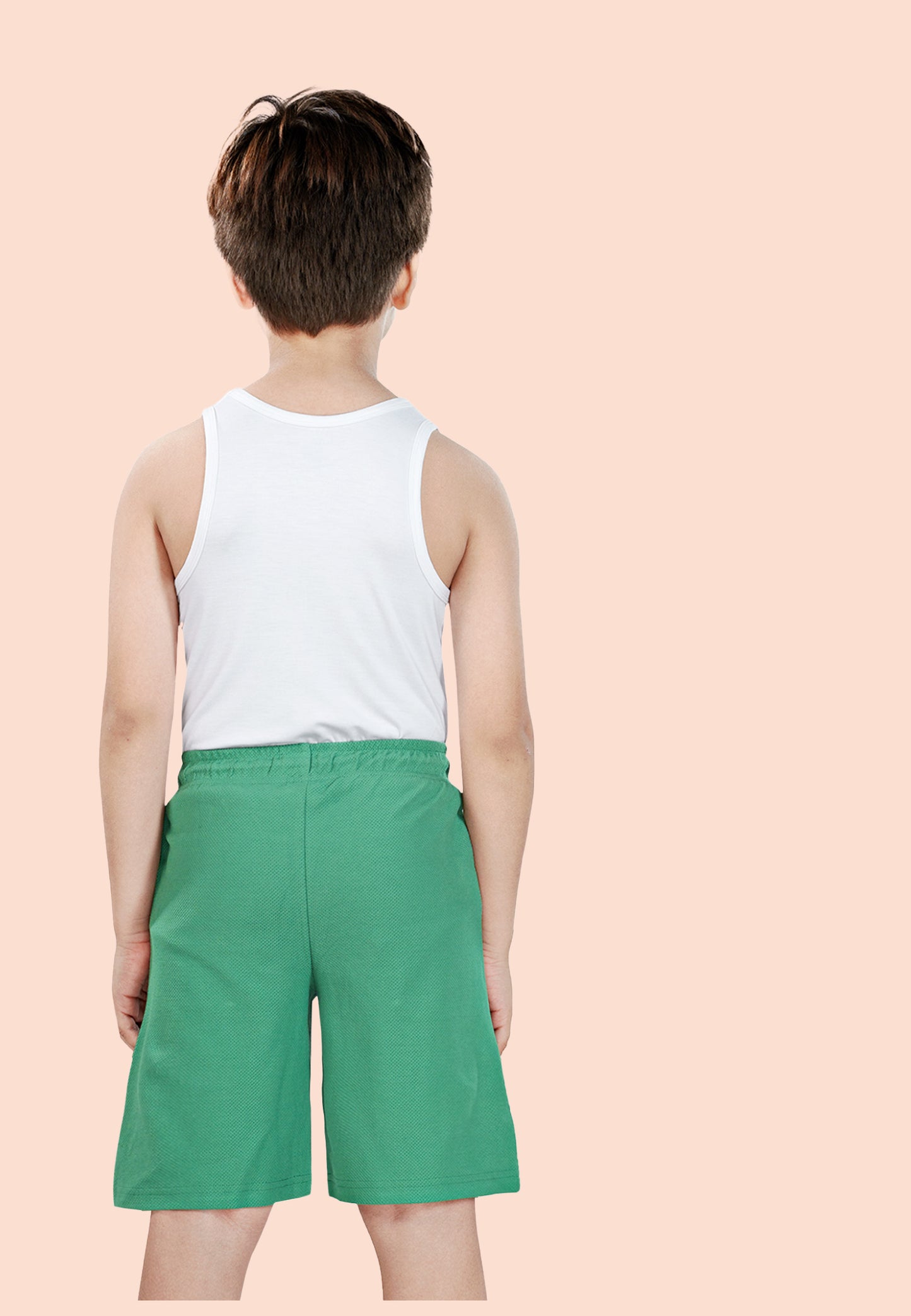 TRESNOVA Cotton Anti-Microbial & Smart Waistband Technology Leaf Printed  Soft Shorts Pack of 2- Navy & Green