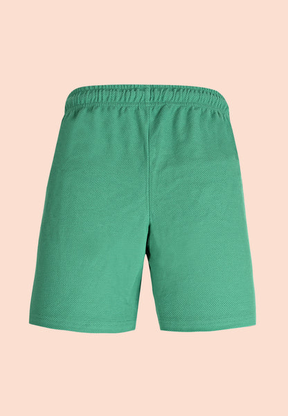 TRESNOVA Cotton Anti-Microbial & Smart Waistband Technology Leaf Printed  Soft Shorts Pack of 2- Navy & Green