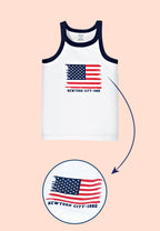 Soft Cotton Gym Vests for Boys ( Pack of 2) |  Anti-Bacterial Chemical Free Kids Underwear | Ages 2-16Y