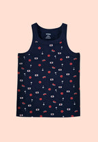 Soft Cotton Gym Vests for Boys ( Pack of 2) |  Anti-Bacterial Chemical Free Kids Underwear | Ages 2-16Y