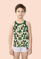 Soft Cotton Gym Vests for Boys ( Pack of 2) |  Anti-Bacterial Chemical Free Kids Underwear | Ages 2-16Y